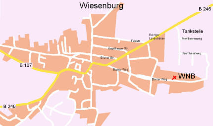 Ortsplan Wiesenburg